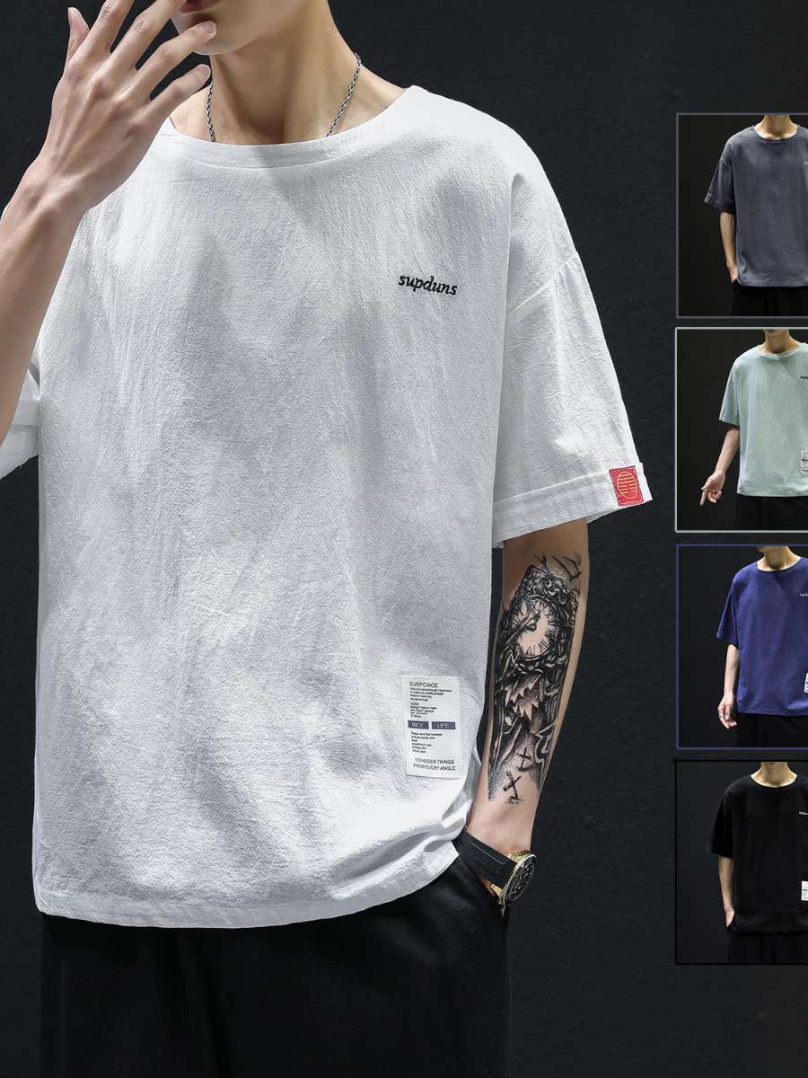 Summer Cotton Linen Youth T-Sh - Summer Clothing Label recensie en prijs