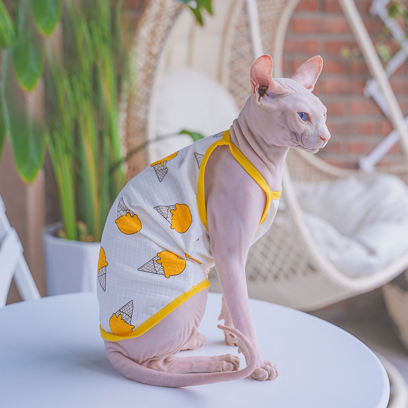 Sphynx Cat Clothing Sphinx Cot - Soft Summer Yellow Clothing recensie en prijs