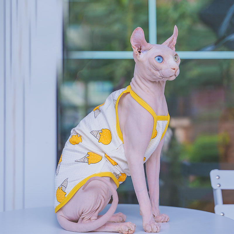 Sphynx Cat Clothing Sphinx Cot - Soft Summer Yellow Clothing recensie en prijs