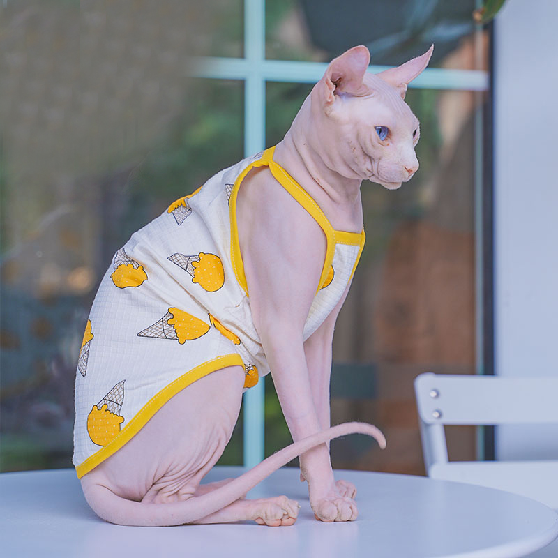 Sphynx Cat Clothing Sphinx Cot - Soft Summer Yellow Clothing recensie en prijs