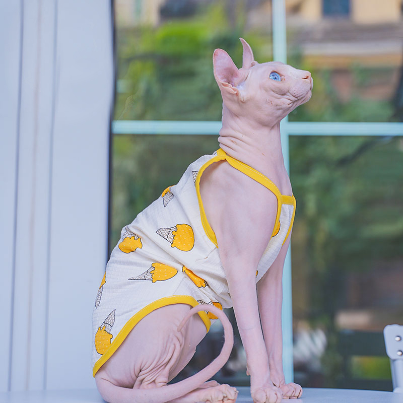 Sphynx Cat Clothing Sphinx Cot - Soft Summer Yellow Clothing recensie en prijs
