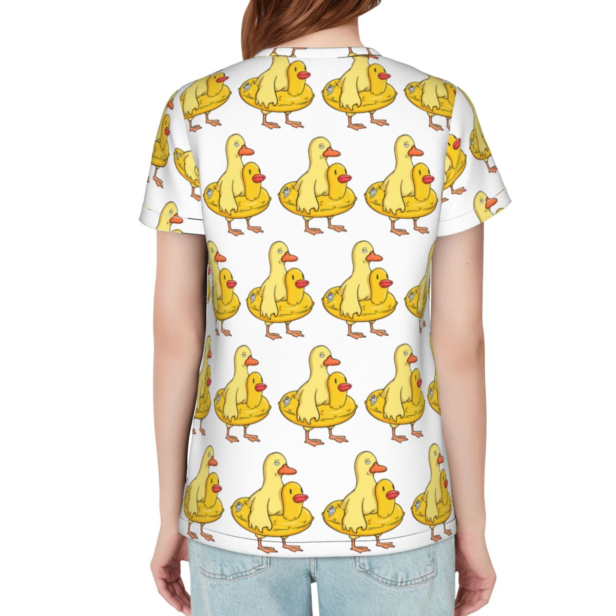 Double Duck T-Shirt Women Shor - Summer Duck Clothing recensie en prijs